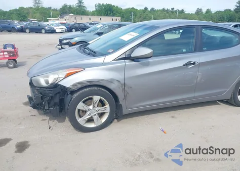 2013 Hyundai Elantra Gls z USA, uszkodzony, nr VIN KMHDH4AE4DU492912